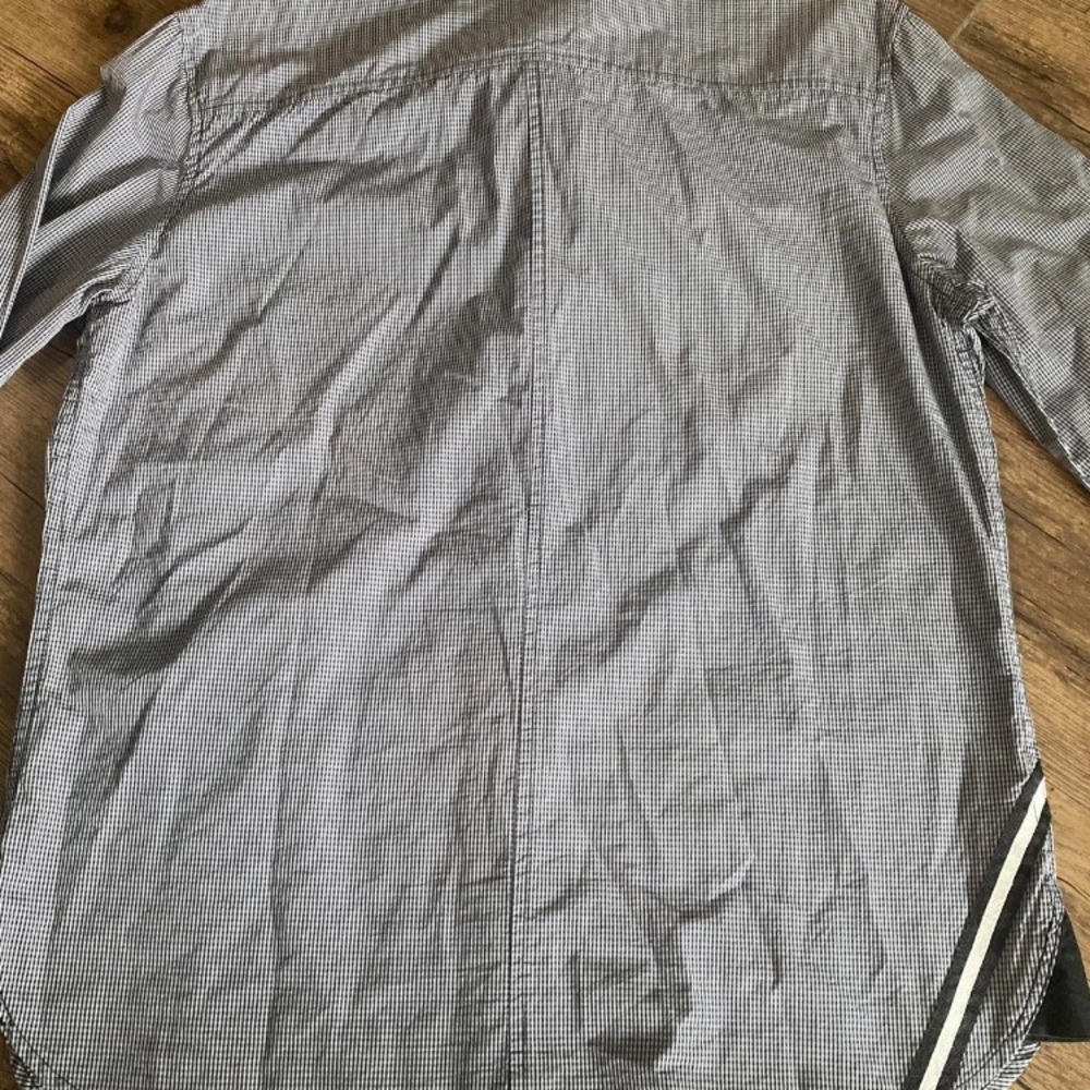Men's Gray Button-Up Shirt CAVI M - Picture 2 of 7